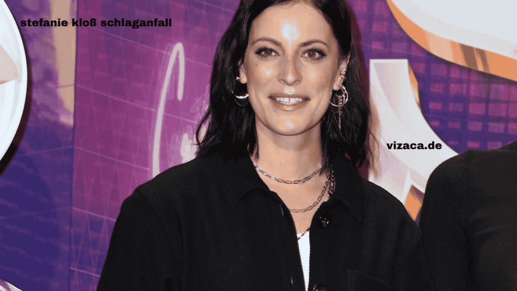 stefanie kloß schlaganfall
